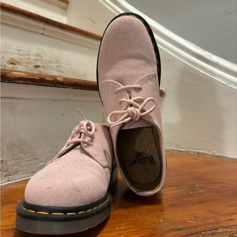 Dr. Martens Light Pink Suede
